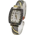 thumbnail image 1 of Blekon Collections Japanese Quartz Women's 25mm Case Western Style Concho Bangle Cuff Watch, 1 of 5