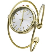 Blekon Collections Japanese Quartz Women's 31mm Case Double Wire Bangle Watch
