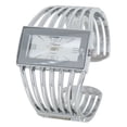 thumbnail image 1 of Blekon Collections Ladies Fashion Watch - Rectangular Analog Quartz Sturdy Stylish Wrist Watch Semi Cuff Bangle Watch, 1 of 6