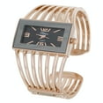 thumbnail image 1 of Blekon Collections Ladies Fashion Watch - Rectangular Analog Quartz Sturdy Stylish Wrist Watch Semi Cuff Bangle Watch, 1 of 5