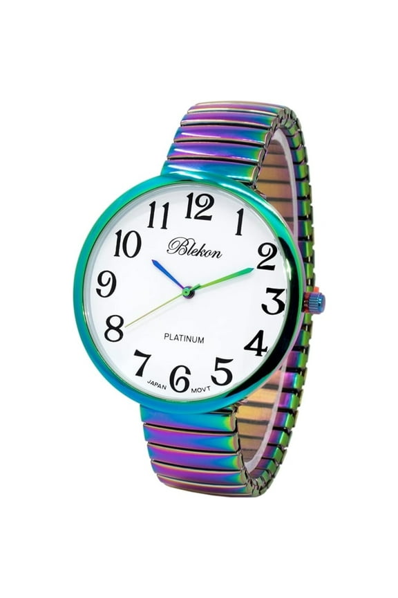 Collections New Super Large Face Stretch Band Japanese Movement PC21J Fashion Watch