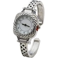 thumbnail image 1 of Blekon Collections Quartz Women's 27mm Case Cross Patterned Bangle Watch, 1 of 5