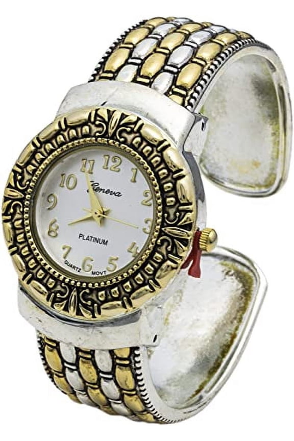 Collections Quartz Women's 31mm Case Snake Scale Pattern Bangle Watch