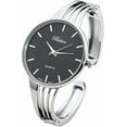 thumbnail image 1 of Blekon Collections Quartz Women's 34mm Case Elegant Cuff Bangle Watch, 1 of 5