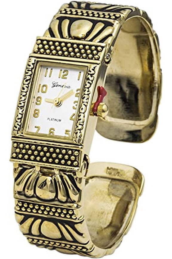 Collections Women's 25mm Case Western Style Concho Bangle Watch Adult Female Outdoor