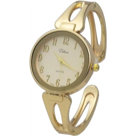 Blekon Collections Women's 30mm Case Classic Design Semi-Open Cuff Bangle Watch