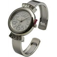 thumbnail image 1 of Blekon Collections Women's 30mm Case Crazy Numbers Metal Cuff Rhinestones Bangle Watch, 1 of 5