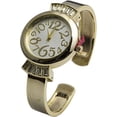 thumbnail image 1 of Blekon Collections Women's 30mm Case Crazy Numbers Metal Cuff Rhinestones Bangle Watch, 1 of 5