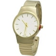 thumbnail image 1 of Blekon Collections Women's 30mm Case Horizontal Pattern Cuff Bangle Watch, 1 of 5