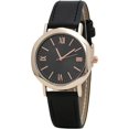 thumbnail image 1 of Blekon Collections Women's 35mm Case Curve Angled Bezel Leather Buckle Strap Sports Watch, 1 of 5