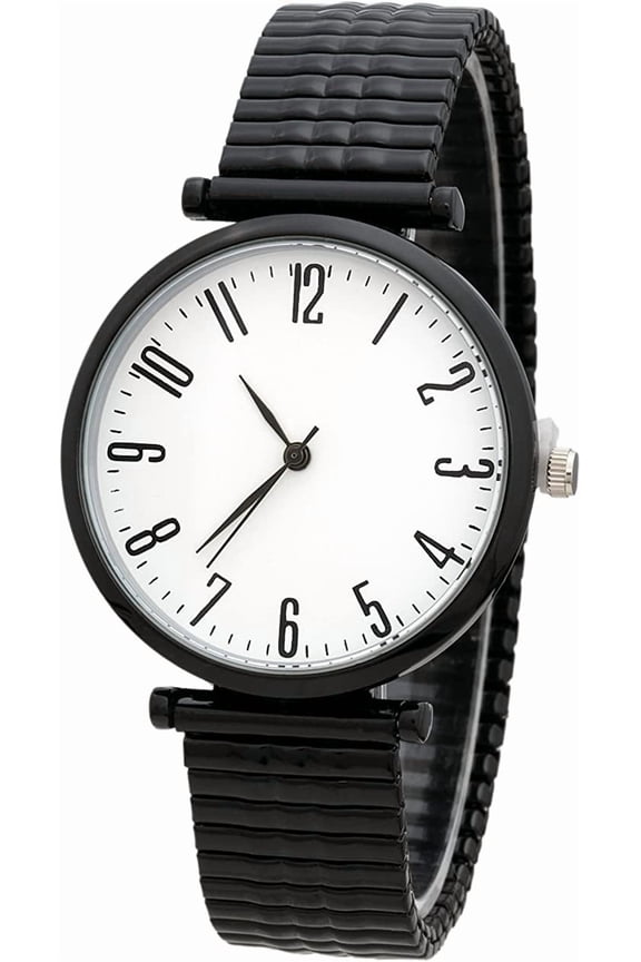 Collections Women's 38mm Case Analog Wristwatch Elegant Colors Stretch Band Female