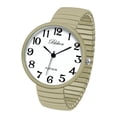 thumbnail image 1 of Blekon Collections Women's 43mm Large Face Analog Quartz Watch, Japanese PC21J Movement, Stretch Bracelet Wrist Watch for Women, Fashion Dress Watch, 1 of 1