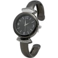 thumbnail image 1 of Blekon Collections Women's Analog Display 28mm Case Designed Glossy Cuff Bangle Ladies Wristwatch, 1 of 5