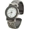 thumbnail image 1 of Blekon Collections Womens 28mm Case Antique Concho Metal Bangle Cuff Watch, 1 of 6