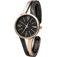 thumbnail image 1 of Blekon Collections Womens 28mm Case Multicolored Semi Opening Cuff Bangle Watch, 1 of 5