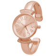 thumbnail image 1 of Blekon Collections Womens 29mm Case Large Numbers Narrow Cuff Bangle Watch, 1 of 6