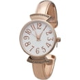 thumbnail image 1 of Blekon Collections Womens 29mm Case Large Numbers Narrow Cuff Bangle Watch, 1 of 5