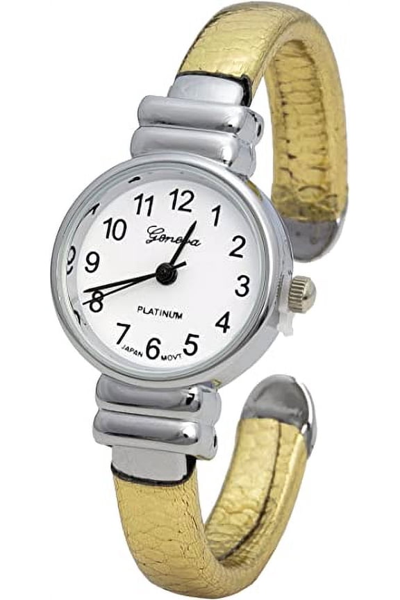Collections Womens 29mm Case Narrow Metal Stretch Band Watch