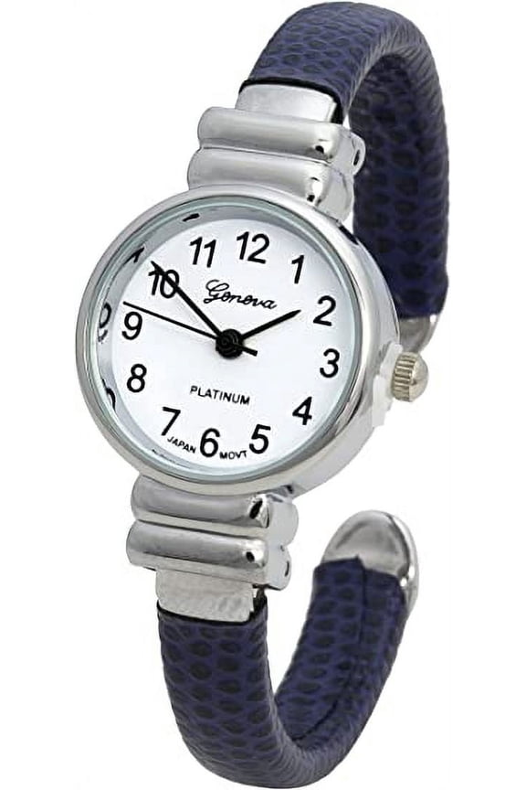 Collections Womens 29mm Case Narrow Metal Stretch Band Watch