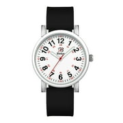 Blekon Original Nurse Watch - Medical Scrub Black Colors, Easy Read Dial, Second Hand, Water Resistant Watch