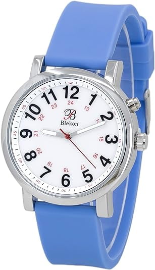 Blekon Original Nurse Watch Silicone Band Easy Read Dial 