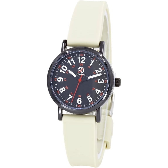 Blekon Original Petite Nurse Adult Female Watch- Scrub Colors -Small Easy Read Dial, Water Resistant