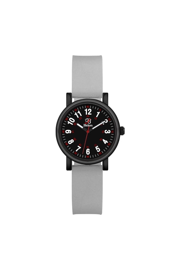 Original Petite Nurse Watch for Medical Professionals and Students - Various Scrub Colors - Small Easy Read Dial, Military Time with Second Hand, Silicone Band, 3 ATM Water Resistant