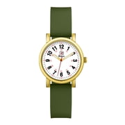 Blekon Original Petite Nurse Watch Small Easy Read Round Shape Dial Silicone Band Water Resistant