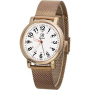 Blekon Original Petite Nurse Watch for Adult Unisex Small Easy Read Dial, 3 ATM Water Resistant