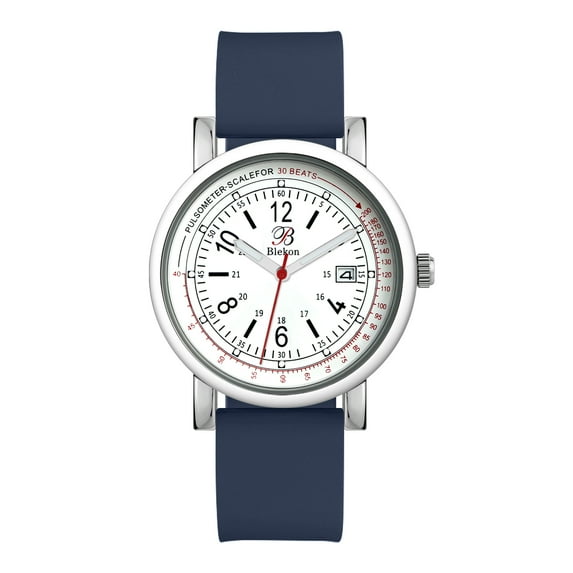 Blekon Original Scrub Colors, Pulsometer, Easy Read, Date, Water Resistant-Female Adult Nurse Watch