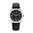 thumbnail image 1 of Blekon Original Stylish Bracelet & Leather Watch Set - Elegant Timepiece for Everyday and Special Occasions - (Black), 1 of 6