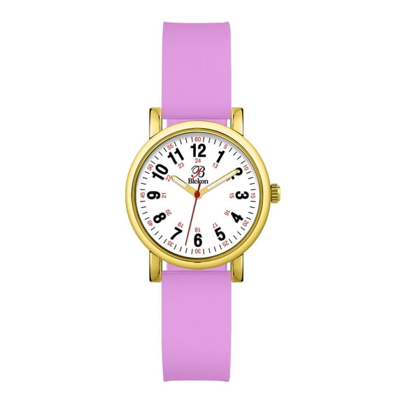 Blekon Original Women Adult Watch for Medical Students Silicone Band Water Resistant Round Shape