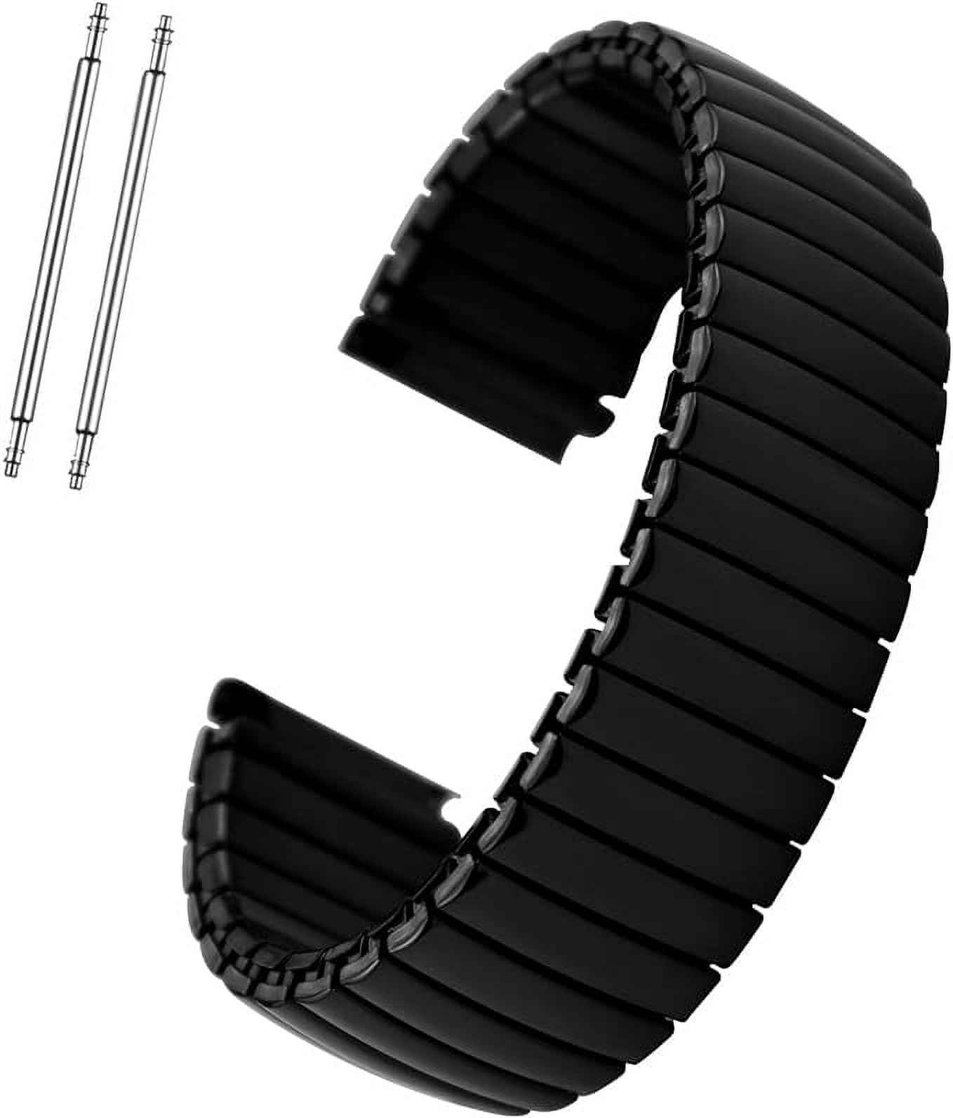 Blekon Stainless Steel Women's Stretch Watch Band 18mm Replacement