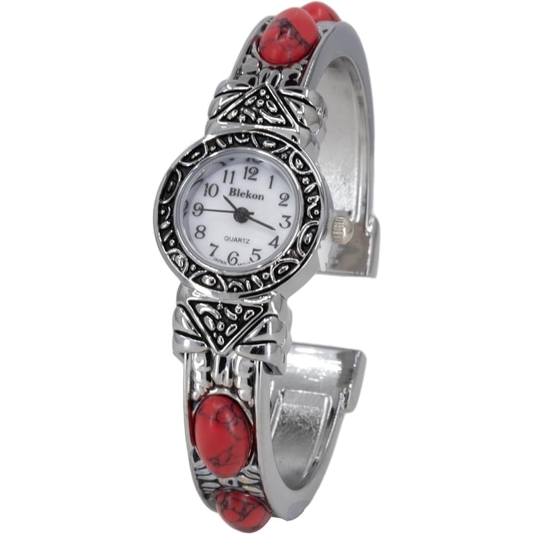 Blekon Stone Studded Watch for Women, 22mm Case Japanese  display picture 1