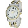 thumbnail image 1 of Blekon Women's Faux Pearl Rope Bracelet Cuff Watch (Two Tone), 1 of 3