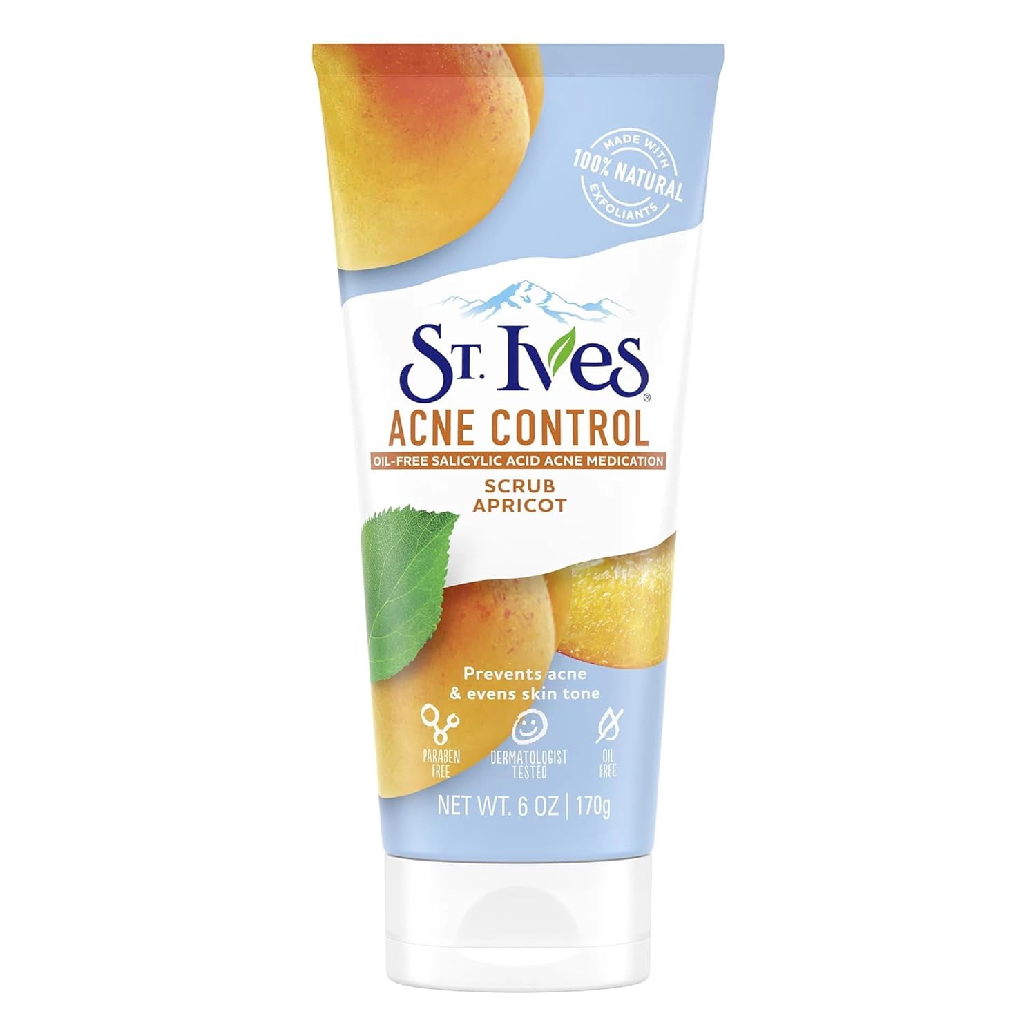 Blemish Control Apricot Scrub, 6 oz Pack of 5