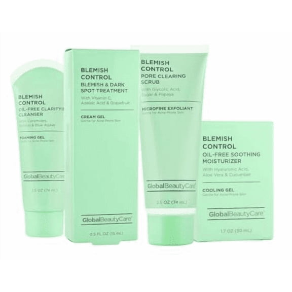 Global Beauty Care Blemish Control Skincare 4-Piece Kit