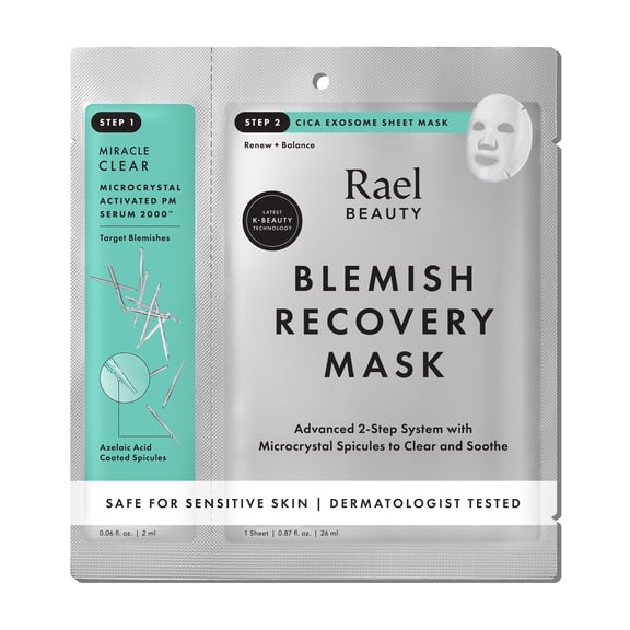 Rael Blemish Recovery Mask 2-Step Treament, 1 Count