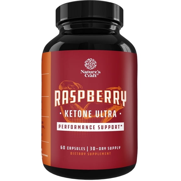 Natures Craft Blend of Raspberry Ketones, Green Tea Extract and African Mango  Lose Weight Faster  Potent Ingredients to Speed Up Weight Loss, Suppress Appetite & Burn Fat  60 Capsules
