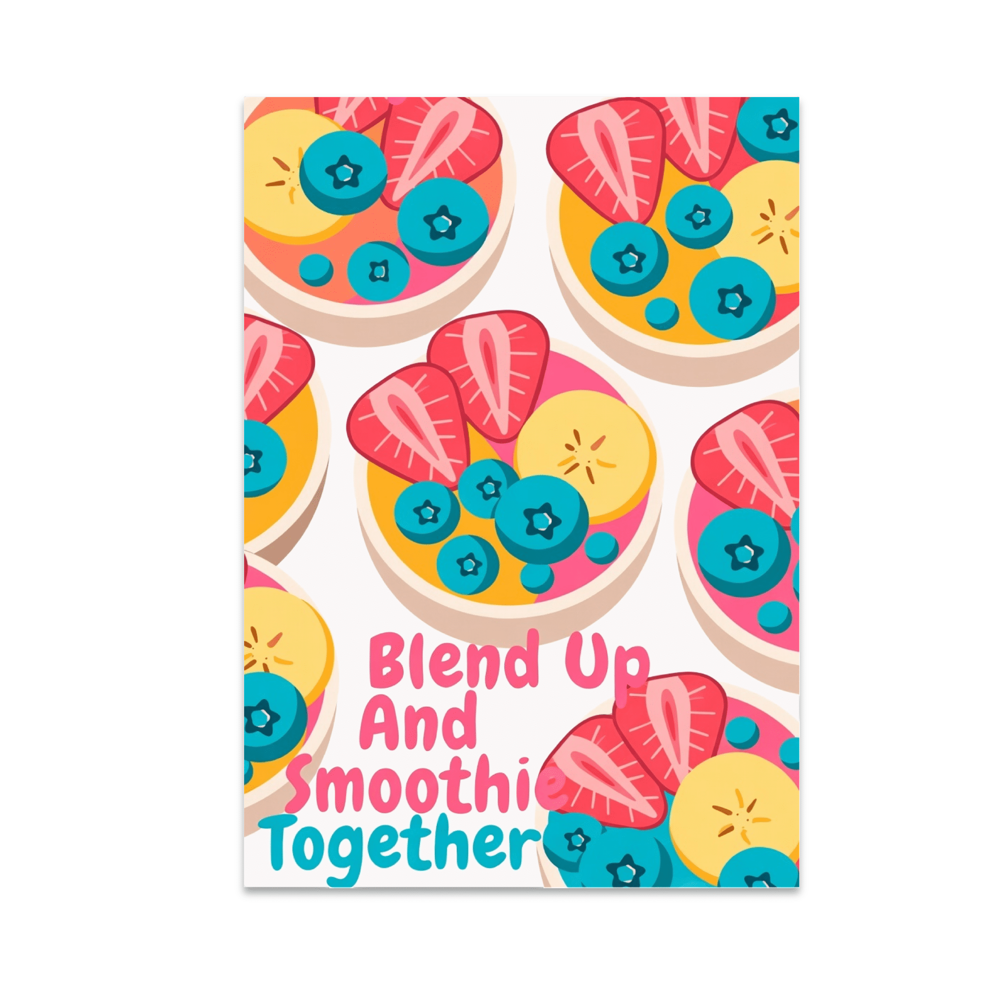 Blend Up And Smoothie Together - Kitchen Decor Enthusiast - 13x19 ...