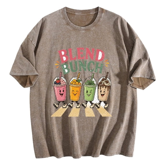BlendBunchUnisex Graphic T-Shirt, Casual Short Sleeve Crewneck Tee, Soft Pullover Top for Everyday Wear