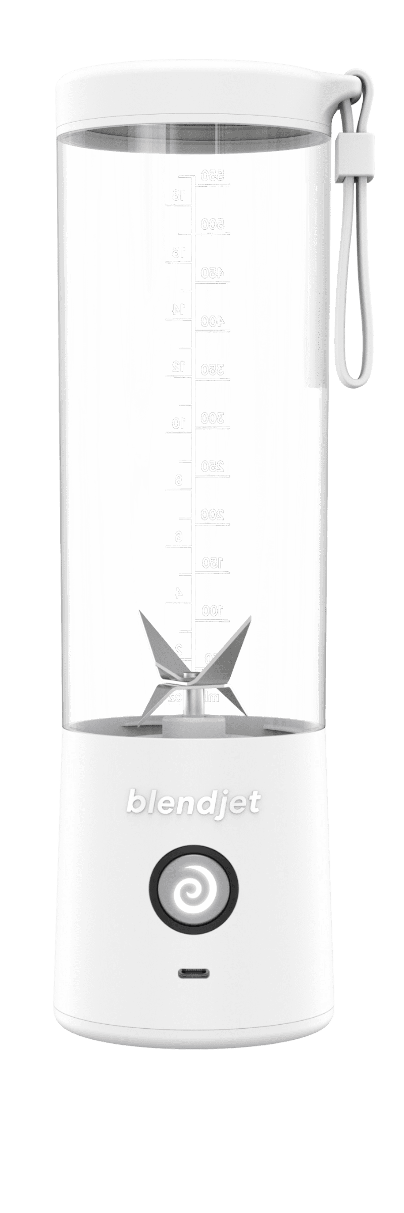 BlendJet 2, the Original Portable Blender, 20 oz, White