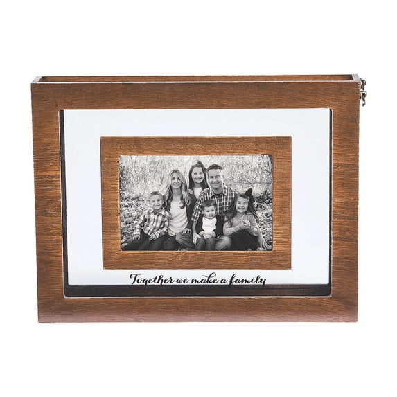 Blended Family Sand Ceremony Picture Frame, Home Decor, Wedding, 1 Pieces