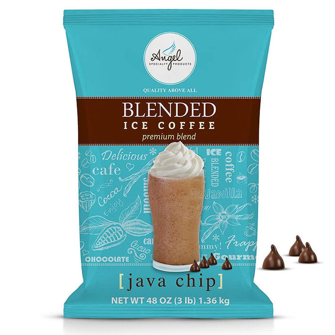 Blended Ice Coffee Frappe Powder Mix Java Chip [3 LB] [34 Servings