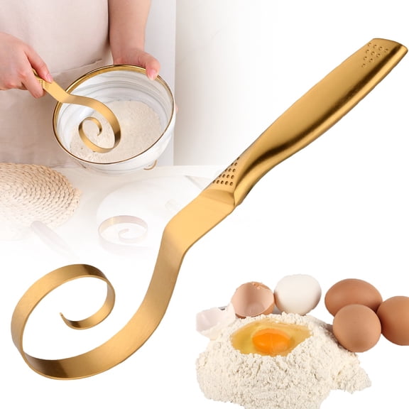 Blender,10 Inch Kitchen Danish Dough Dishwasher Handle Danish Dough Mixer Stainless Mixing Tool For Baking Pizza Pastries,Food Blender