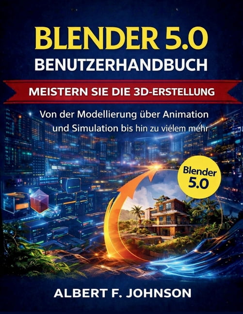 Blender 5.0 Benutzerhandbuch: Meistern Sie die 3D-Erstellung Von der ...