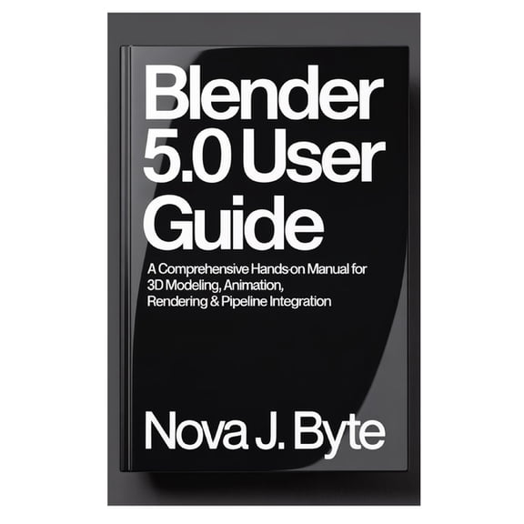 Blender 5.0 User Guide: A Comprehensive Hands-On Manual for 3D Modeling, Animation, Rendering & Pipeline Integration, (Paperback)
