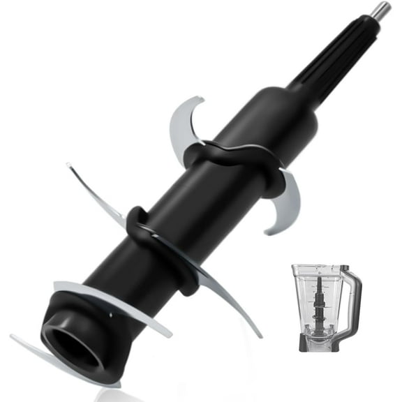 Blender 6-Blade Replacement Compatible with Ninja 72 oz Pitcher, Replacement 6-Stacked Blade for the Ninja Professional Blender BL610 BL740 BL660 BL663 BL710WM CO610B CT610, Stainess Steel