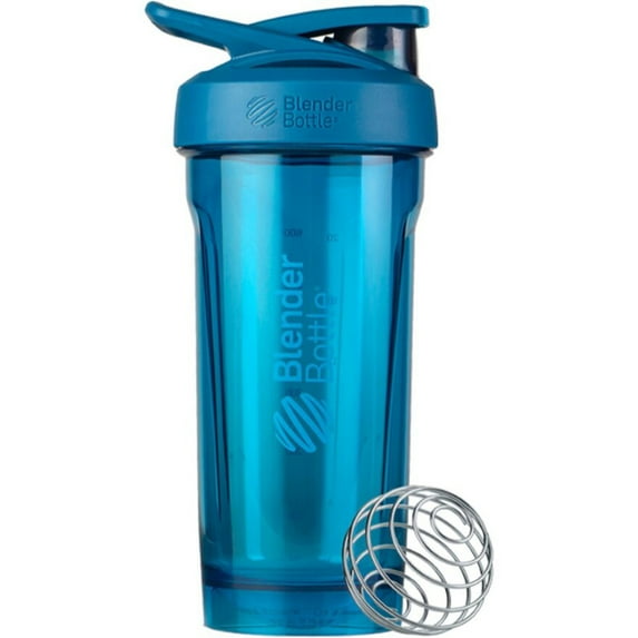 Blender Bottle 28 oz. Strada Tritan Shaker Bottle with Loop Top - Ocean Blue