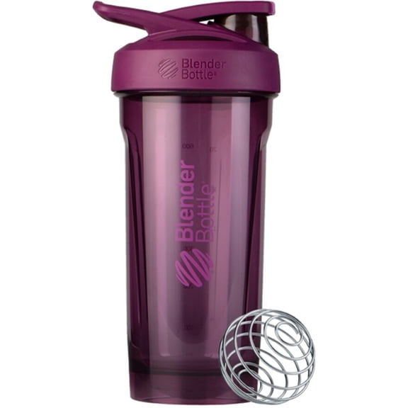 Blender Bottle 28 oz. Strada Tritan Shaker Bottle with Loop Top - Plum